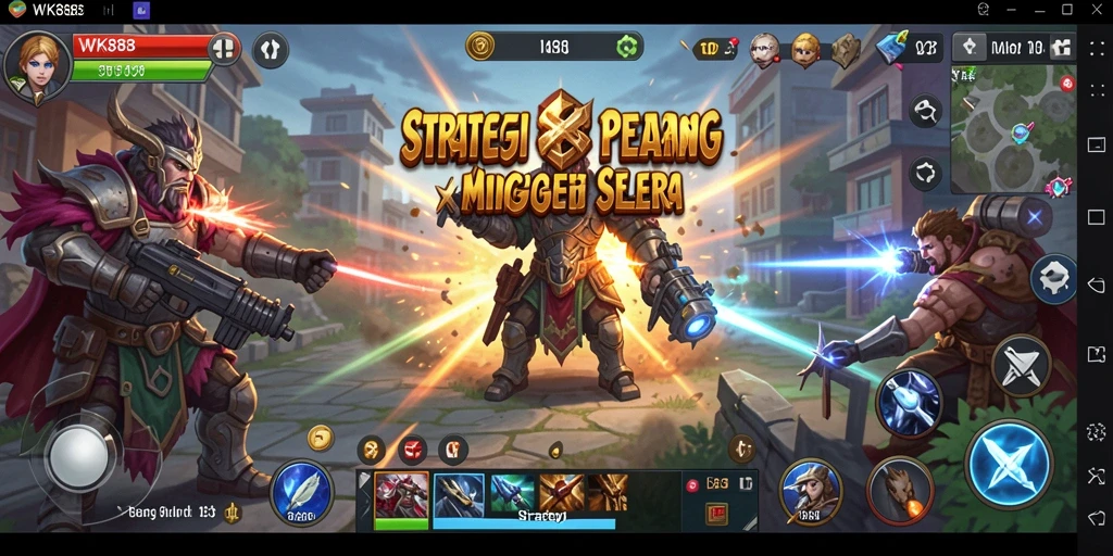 Antarmuka bermain <strong>WK888</strong> yang menarik dan intuitif.